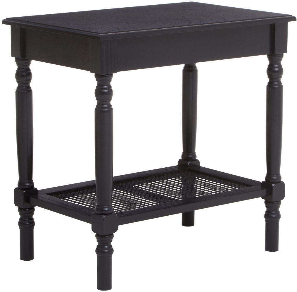 Ophelia & Co. Heritage End Table Black 60cm H X 60cm W X 40cm D