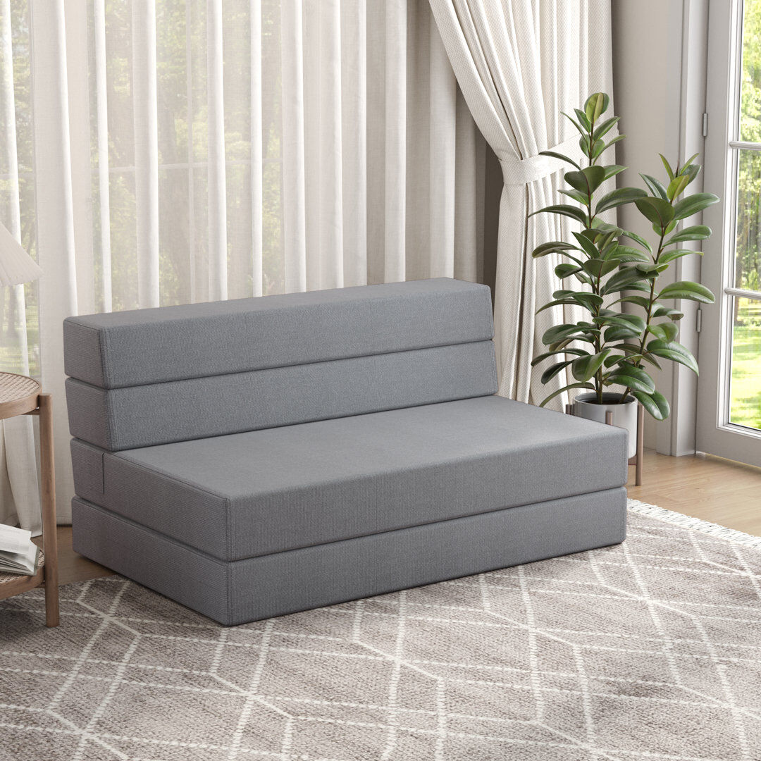 17 Stories Rilie Sofa Bed Grey 135 * 190 cm