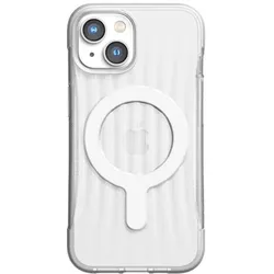 X-Doria Raptic Clutch Case für iPhone 14 mit durchsichtiger MagSafe-Rückseite (Apple iPhone 14), Smartphone Hülle, Transparent