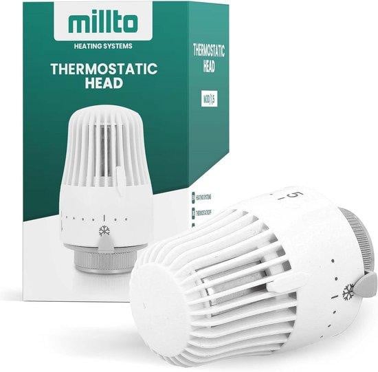Thermostatische Radiatorknop M30 x 1,5 voor Verwarmingssysteem met 6-traps Modulatie