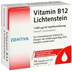 Vitamin B12 1000Ug Lichtenstein 10 ML