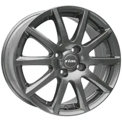 Rial Milano Titanium 7x17 ET 35 4/108 Alufelge Grau