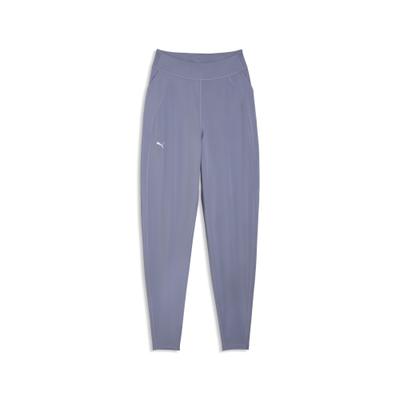 Trainingshose PUMA "MODEST Jogginghose Damen", Damen, Gr. XS, Normalgrößen, gray sky, Obermaterial: 77% Polyester, 23% Elasthan. Taschenfutter: 94% Polyester, 6% Elasthan, regular fit, Hosen Trainingshose