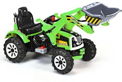 Costway 12 V Battery Powered Kids Ride on Dumper Truck-Green