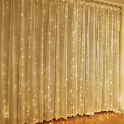 Uplift Picks Dreamy USB Curtain Lights With Remote For Effortless Room Ambiance Transformation warm 3x3m 300leds