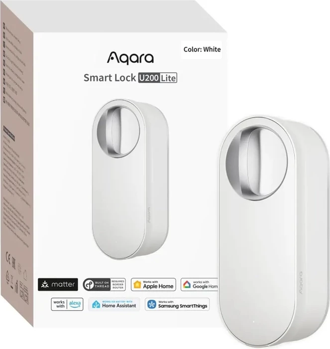 AQARA Smart Lock U200 Lite Kit (EL-D03D), weiß