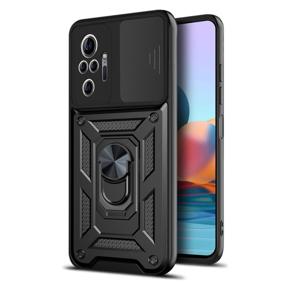 Techsuit - CamShield Series - Xiaomi Redmi Note 10 Pro / Note 10 Pro Max - Black (Xiaomi Redmi Note 10 Pro, Xiaomi Redmi Note 10 Pro Max) (56365388)