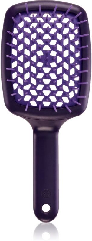 Janeke Curvy "M" Vented Brush brosse plate pour protéger les cheveux contre la chaleur 21 x 8,5 x 4 cm 1 pcs