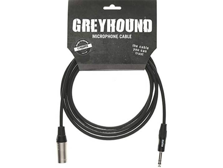 Klotz GRG1MP06.0 Greyhound Microkabel 6 m - Microfoonkabel
