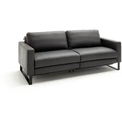 Sormani Sofa Padua Leder Grau Anthrazit