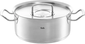 Ⓜ️🔵🔵🔵 Fissler Casseruola - Casseruola, Serie Original-Profi Collection, Capacità 4.6 L