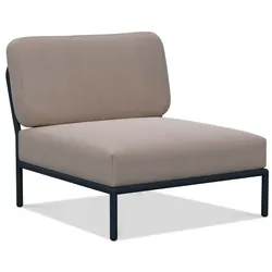 HOUE Loungesessel Levels Aluminium Beige