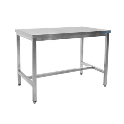 Saro Arbeitstisch 600x700x850 aus Edelstahl