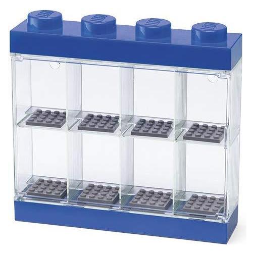 LEGO Minifigure Display Case 8 - Blue (40650005)