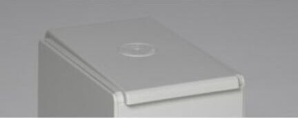 VAR Couvercle pour conteneur plastique 40 l gris clair (38001)