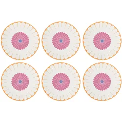 Villeroy & Boch, Serviergeschirr, Servierplatten Fleur 6 Stück,Mehrfarbig