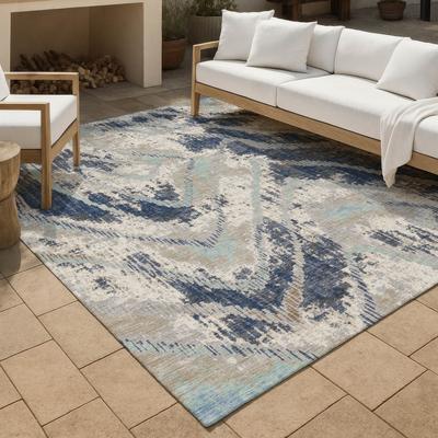 Addison Rugs Machine Washable Indoor/ Outdoor Global Hiram Chantille Rug