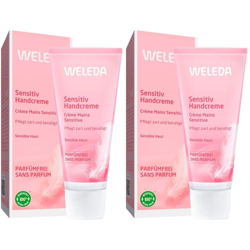 Weleda Sensitiv Handcreme 2x 2x50 ml Creme