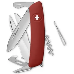 Swiza, Taschenmesser, - D07R AM - rouge helvetix