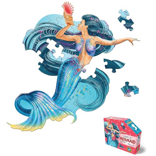 Madd Capp I Am Lil' Zeemeermin Puzzel met 48 stukjes - 25 x 24 cm
