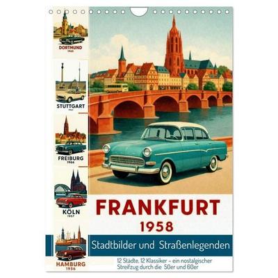 Stadtbilder und Straßenlegenden (Wandkalender 2027 DIN A4 hoch), CALVENDO Monatskalender