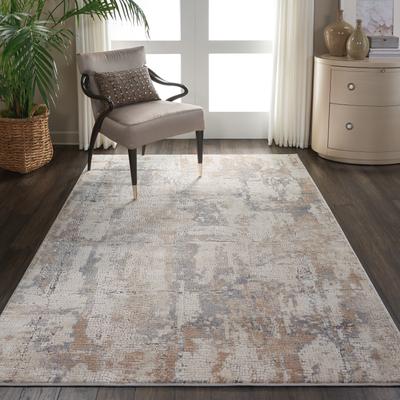 Nourison Rustic Textures Vintage Abstract Modern Area Rug