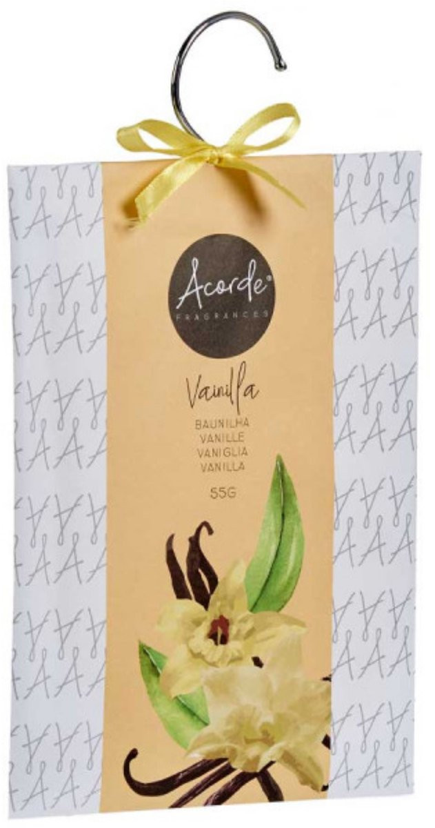 Acorde Geurzakjes Vanille met ophanghaak - 55 g