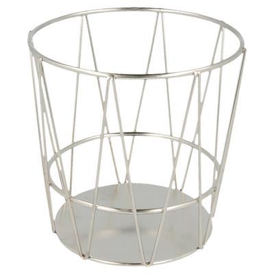 García de Pou Korb Grisines Ø 11,5X11,5 Cm Versilbert Inox (24 Stück)