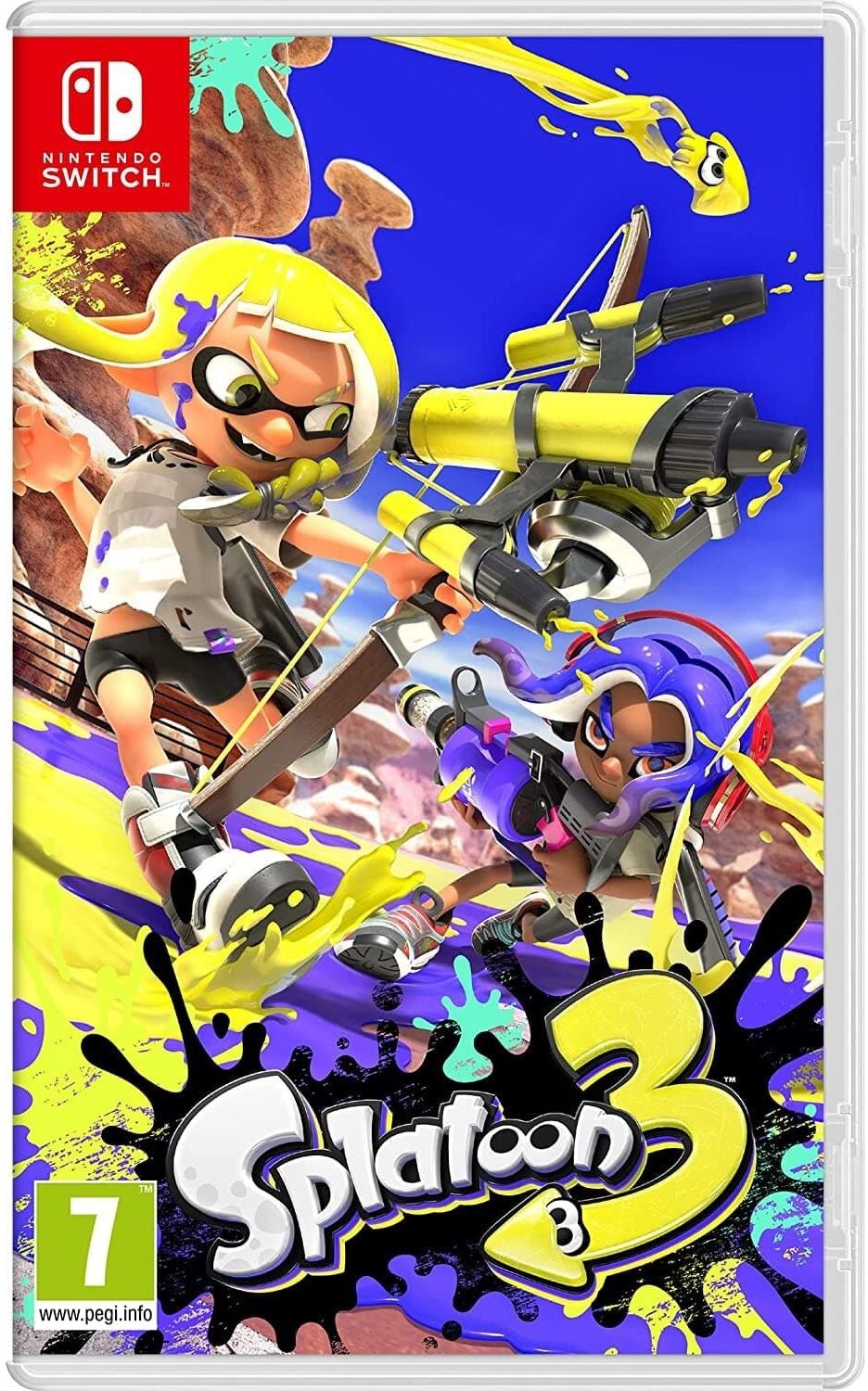 Nintendo Game Splatoon 3 - Nintendo Switch Game, Used - Good