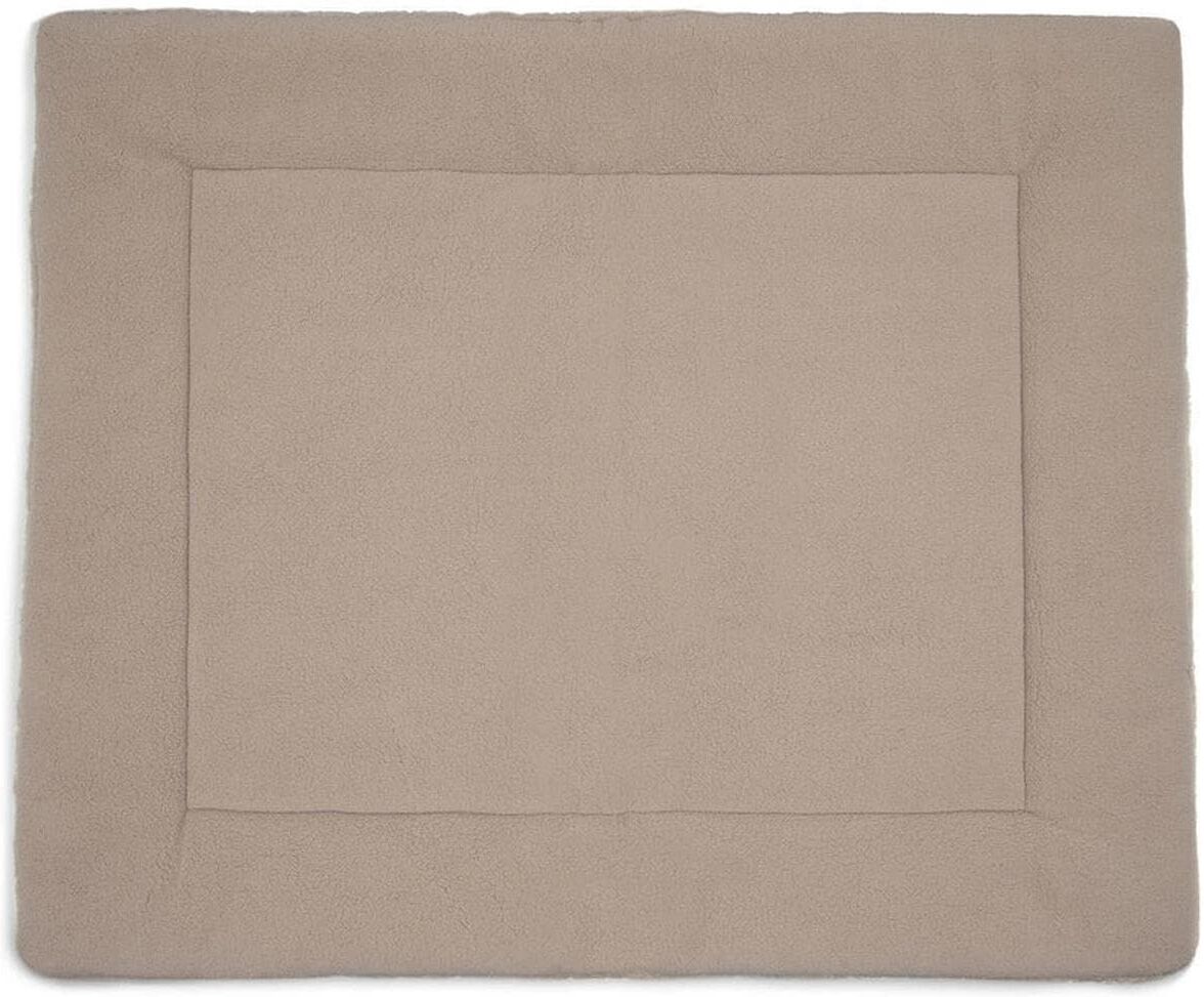 Krabbeldecke JOLLEIN "Box Teddy 75 x 95 cm", Baby, Gr. B/L: 95cm x 75cm, beige (beige, sand), Polyester, Wohndecken Krabbeldecke, Weiche Krabbeldecke für den Laufstall beige, sand B/L: 95cm x 75cm