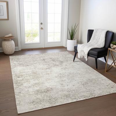 Addison Rugs Machine Washable Indoor/ Outdoor Abstract Pixels Chantille Rug