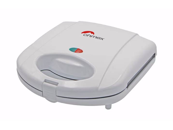 Ohmex OHM-SDW-1288W Sandwich Toaster – Sandwichmaker/Sandwichtoaster – weiss