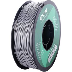 eSUN Filament ABS+, silber, 1,75mm, hitzebeständig, robust, 1kg Spule