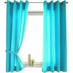 VORHANG 2ER SET BERLIN HxB 175x140cm Türkis