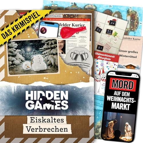 Hidden Games Tatort – Eiskaltes Verbrechen – Krimispel (Duitse editie)