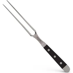 Güde Solingen Alpha Fleischgabel, Servierbesteck, Schwarz, Silber