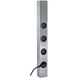 Thebo, Steckdose, Steckdosenelement 4f Steckdose Edst, 1 USB Port, 2m Anschlussleitung