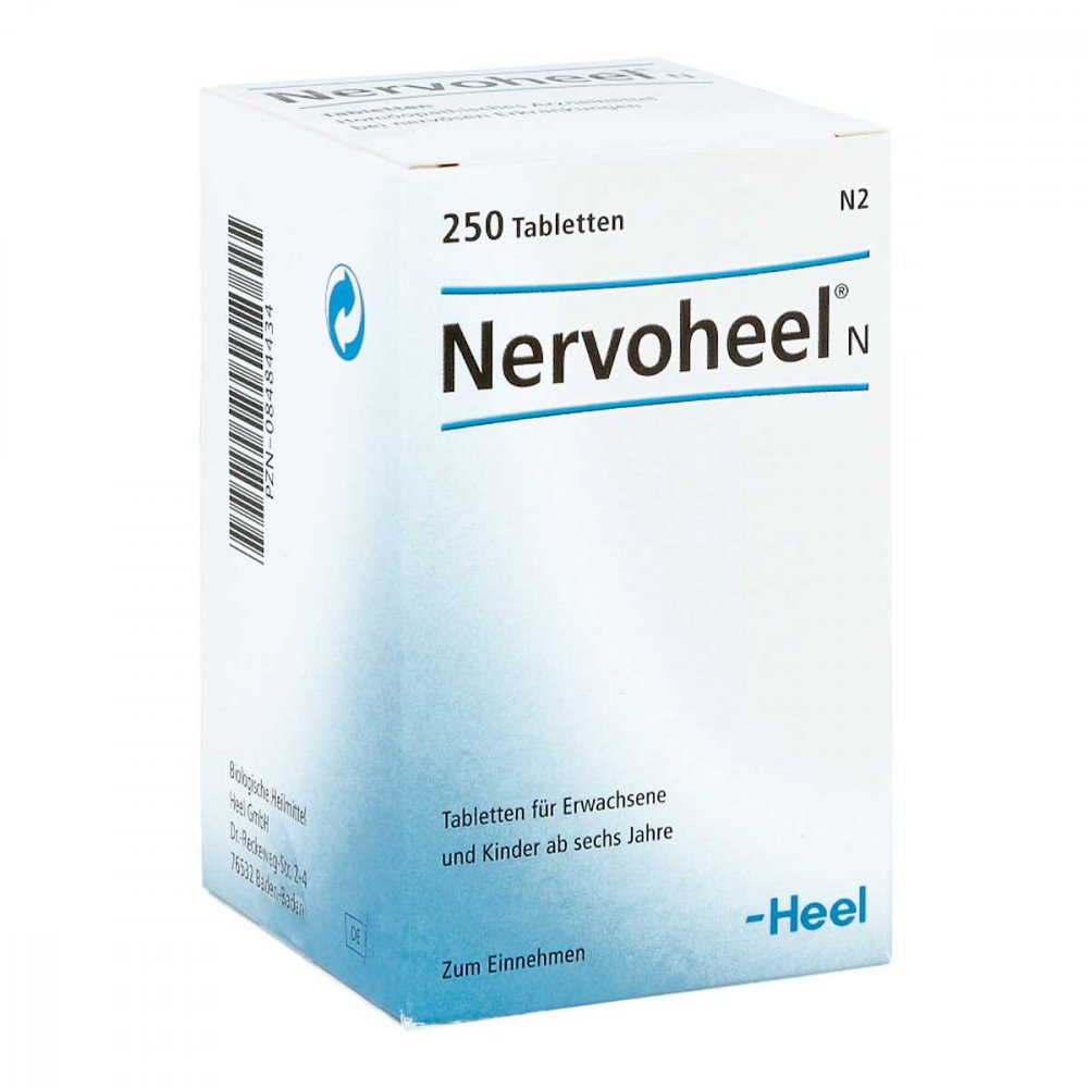 Biologische Heilmittel Heel GmbH Nervoheel N Tabletten 08484434