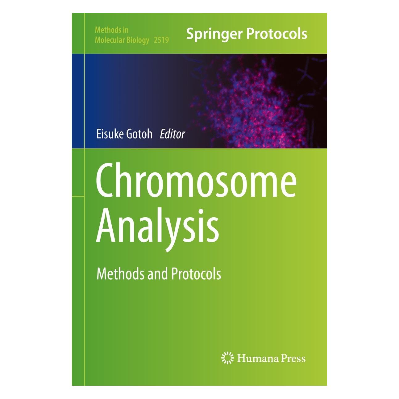 Springer Chromosome Analysis (Englisch, Hardcover, Eisuke Gotoh) (9781071624326)