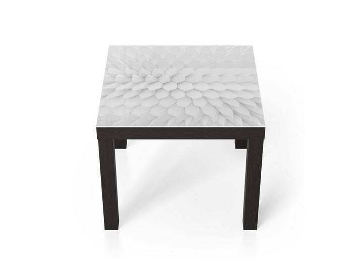 DEQORI Couchtisch 'Hexagonale Harmonie', Glas Beistelltisch Glastisch modern