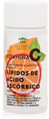 Eiralabs Vitamin C 500 mg 60 capsules PureWayC 30 gr