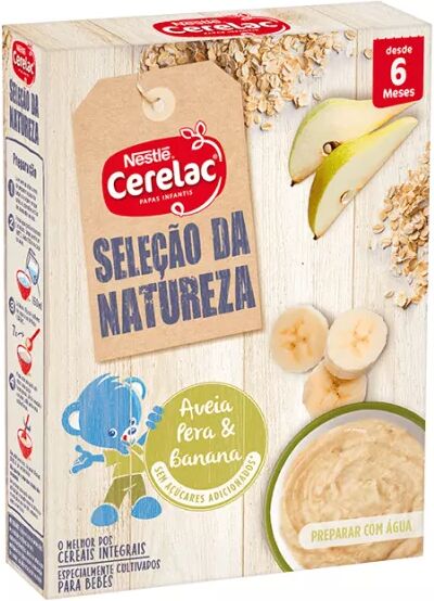 Nestlé Cerelac Avena / Pera / Plátano 6M+ 240g