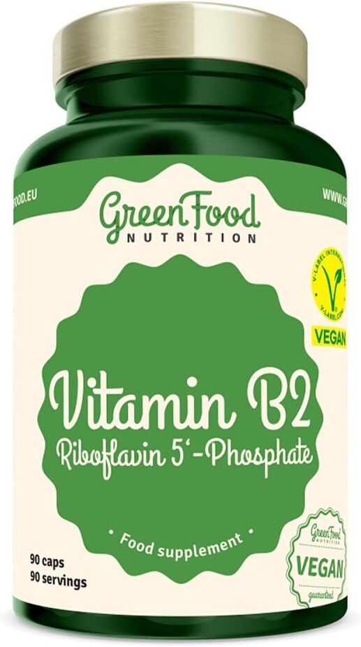Green Food Vitamin B2 Riboflavin 5'Phosphat Kapseln 90stk
