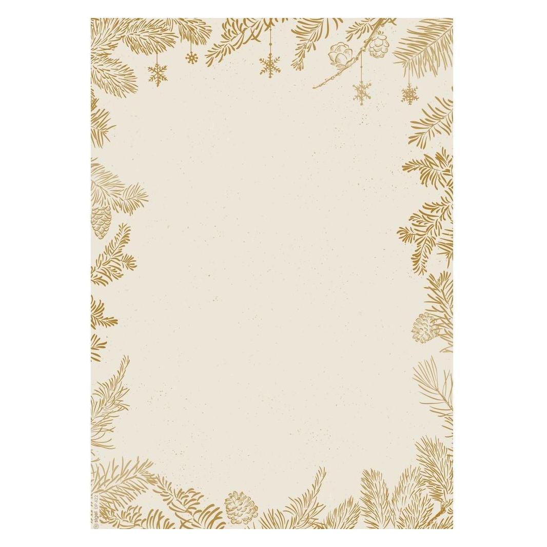 Sigel Weihnachtsbriefpapier (100 Stk.) (DP422)