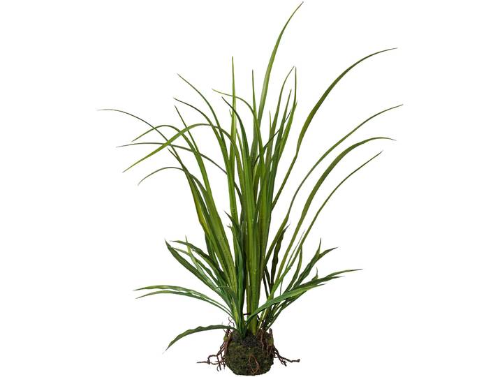 Kunstgras CREATIV GREEN Wiesengras im Ballen , grün, B:20cm H:71cm L:20cm, Obermaterial: 100% Polyethylen, Kunstpflanzen, Kunstgras