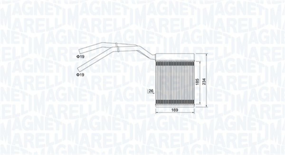 Vedenlämmitin Magneti Marelli 350218425000