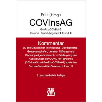COVInsAG, Taschenbuch von , RWS Vlg Kommunikationsforum, 978-3-8145-9044-8