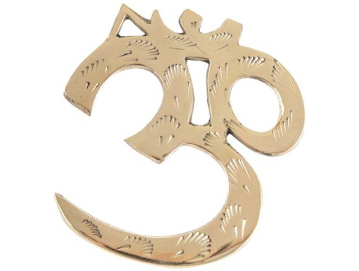 Berk - Binnenwereld 8 cm Meditatie Om Messing Muur Symbool