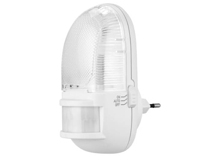 REV Nachtlampje met Bewegingsmelder - LED Stekkerlamp, 3 Modi, wit