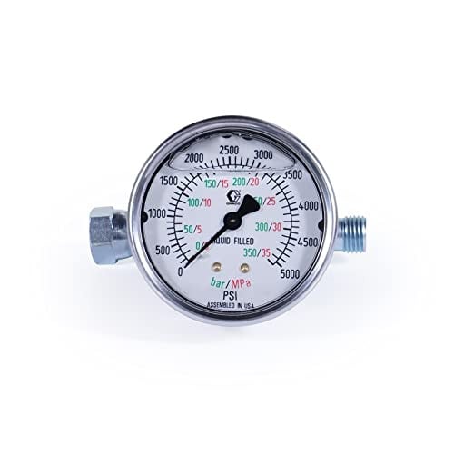 Graco 245856 Roestvrijstalen manometer voor Magnum en ProS series